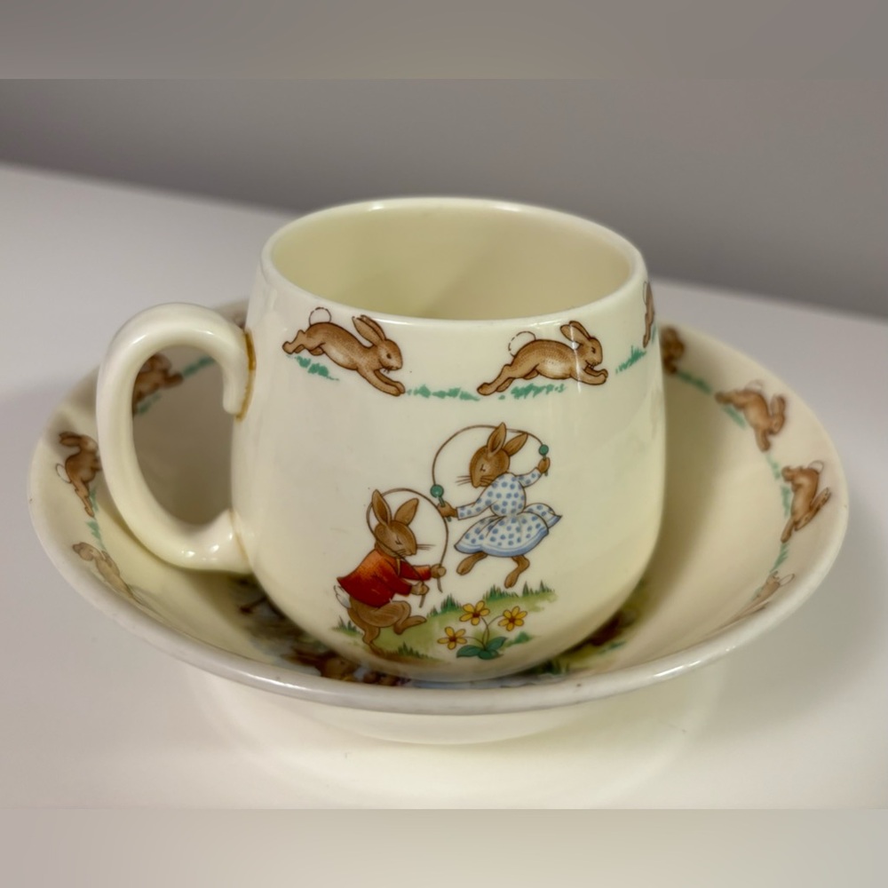 Bunnykins Bowl and Cup Set